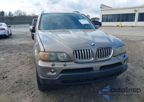 2006 BMW X5 4.4I from USA, damaged, VIN 5UXFB53516LV21047
